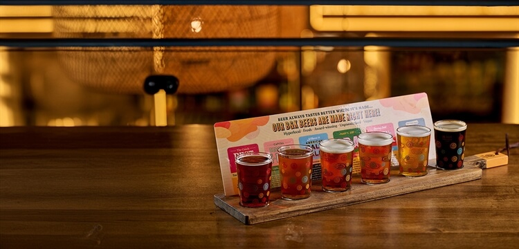 B&K Craft Beer Masterclass for Two with Meal Option