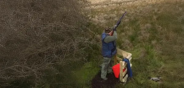 Clay Shooting in the Brecon Beacons