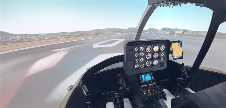 Jet Ranger Helicopter Flight Simulator
